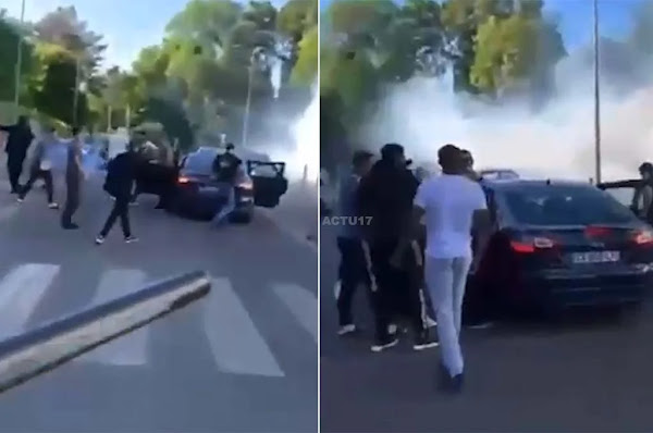 [VIDEO] – Essonne (91) : Les policiers de la BAC encerclés lors d'une interpellation, une matraque volée et un agent blessé