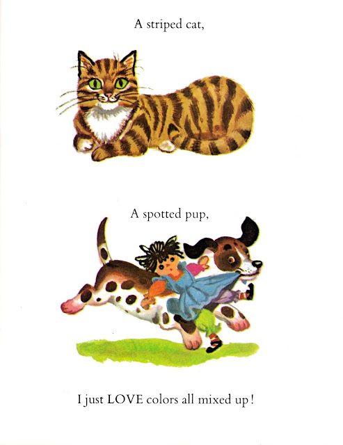 "Colors Are Nice" by Adelaide Holl, illustrated by Leonard Shortall (1962)