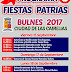 Tres ramadas se instalaran en Bulnes en las fondas 2017, Conoce aquí el programa de fiestas patrias. 