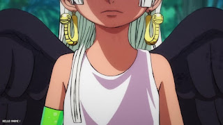 ワンピース アニメ 1087話 セラフィム S-スネーク 女ヶ島 アマゾンリリー ONE PIECE Episode 1087