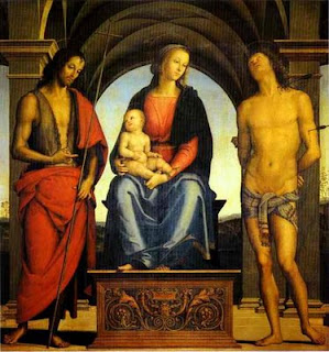 Mary, Jesus and John the Baptist