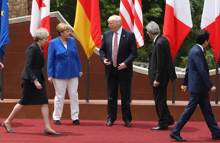 G7 admite em comunicado divergência com EUA sobre clima