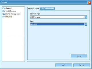 setting modem 3g