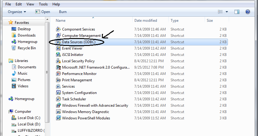 Membuat Data Source ODBC di Windows 7  MandaiPC