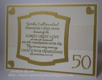 50th Wedding Anniversary Card on My Crafts And Stuffs  50th Wedding Anniversary Card