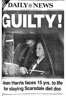 Jean Harris was declared guilty by the jury