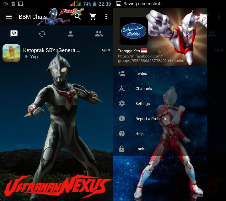 BBM Mod Tema Avengers Apk Plus Clone SuperHero 3.0.1.25 ...