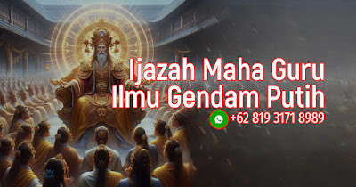 ijazah maha guru ilmu gendam putih