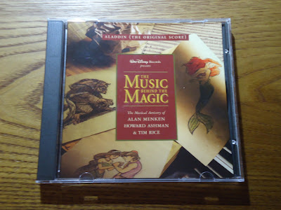 【ディズニーのレアCD】サウンドトラック　「The Music Behind the Magic:FOUR（アラジン）」アラン・メンケン