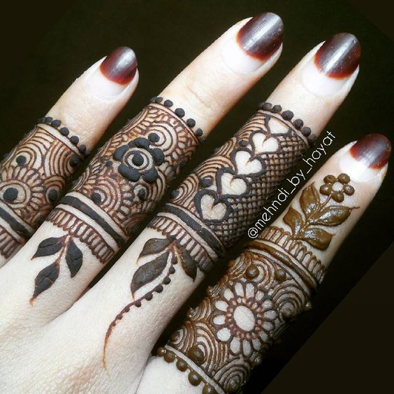 25 Gorgeous Mehndi Designs For Your Fingers Bling Sparkle