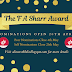 Nominations for the 2022 F.A. Sharr Award open 20th April