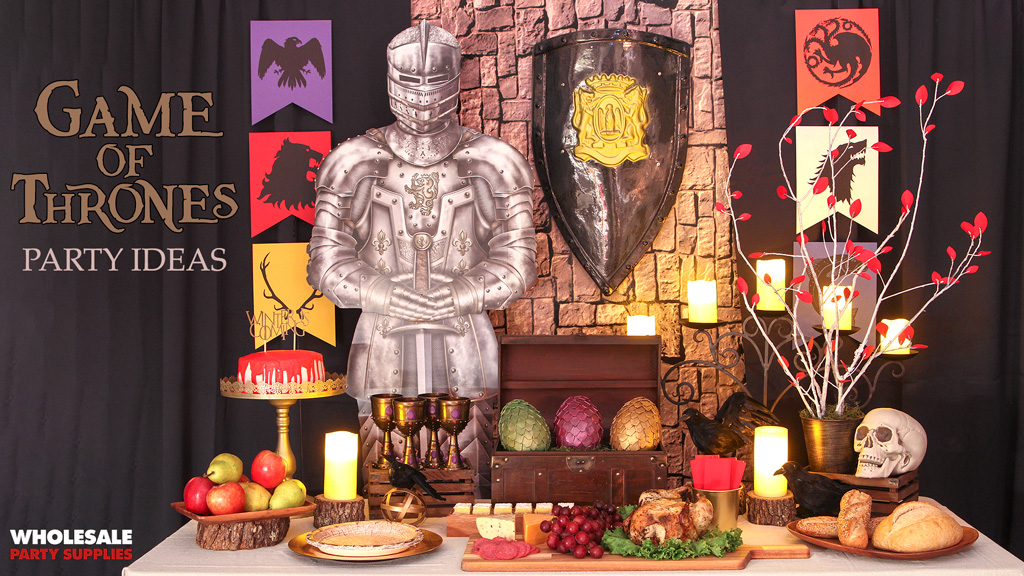 A GEEK DADDY GAME  OF THRONES  PARTY  IDEAS 