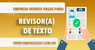 Revisor (a) de Texto