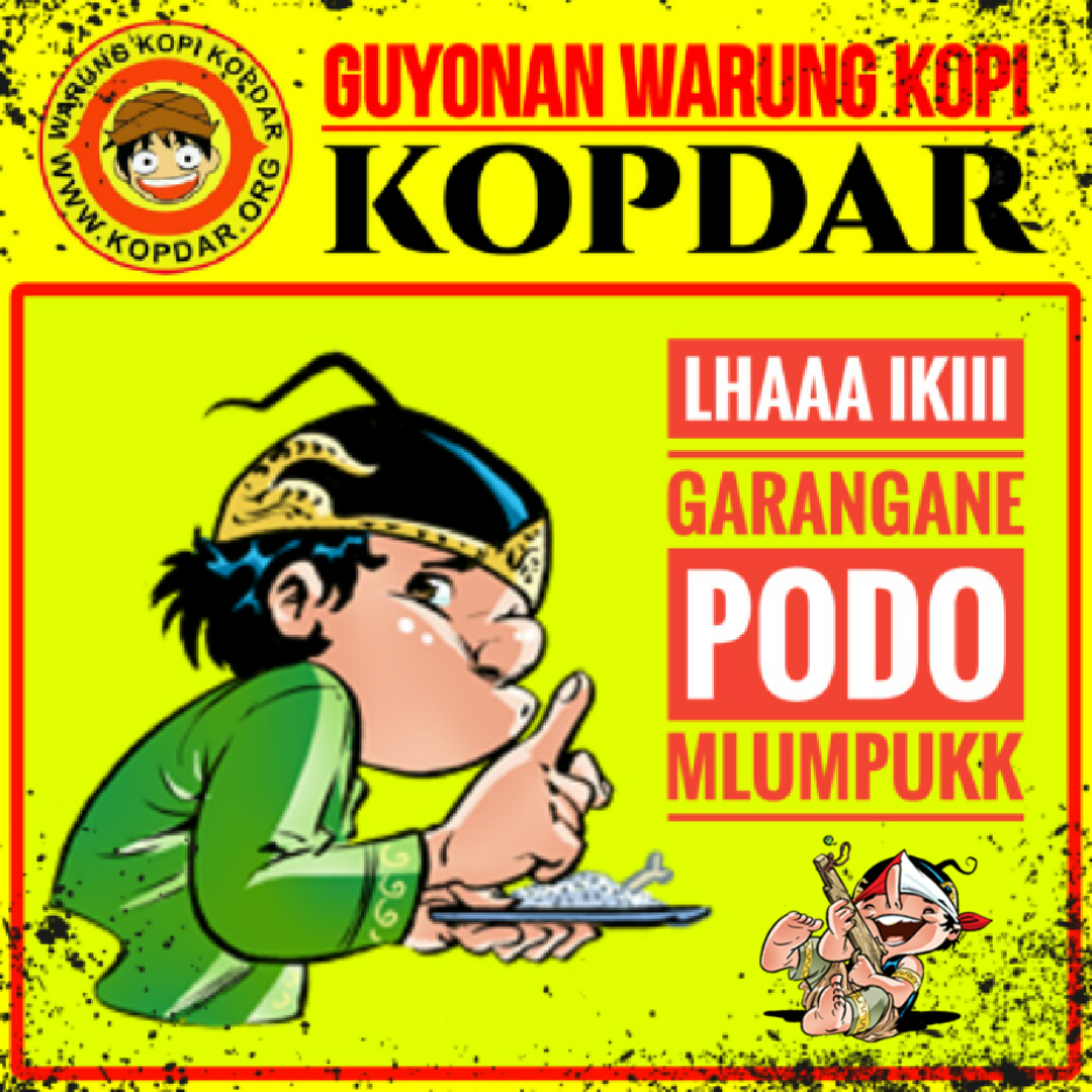 8 GAMBAR LUCU WAYANG JOWO WARUNG KOPI KOPDAR