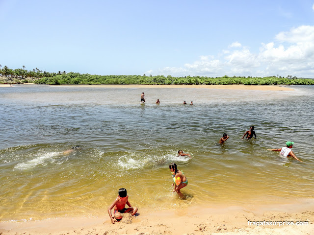 Barra do Itariri na Bahia