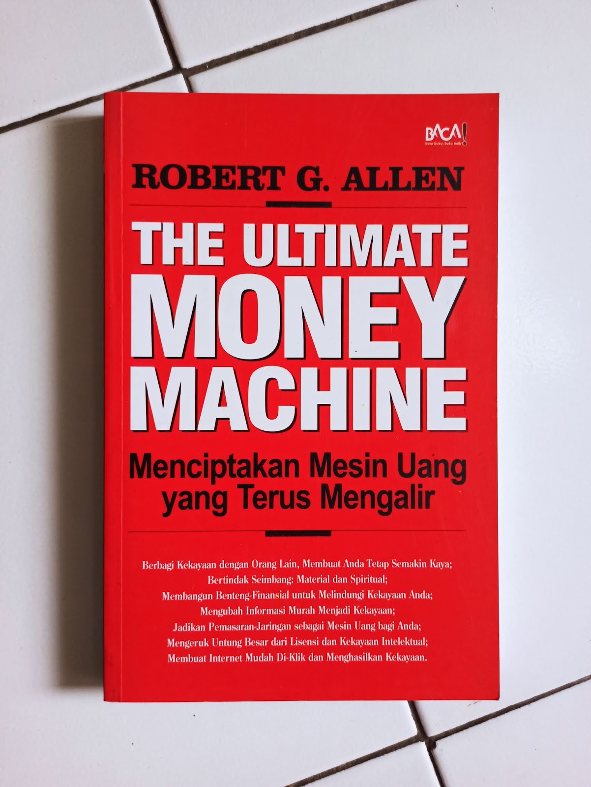 Buku Bisnis The Ultimate Money Machine