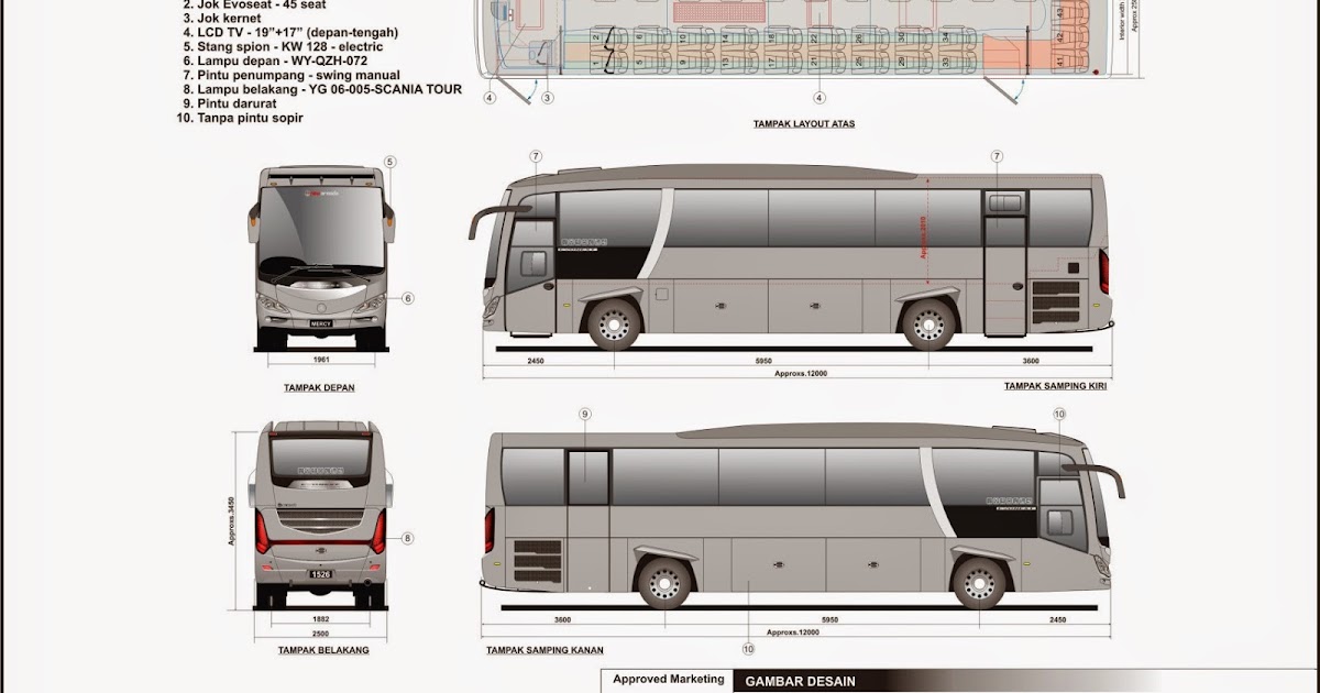 spesifikasi bus evonext gt mercy oh 1526 karoseri new armada