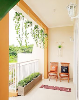 Desain Teras Rumah Minimalis Modern 2 Lantai