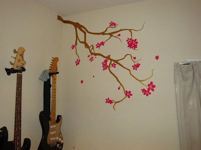 wall tattoos. Cherry Blossoms Wall Tattoos