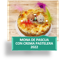 MONA DE PASCUA CON CREMA PASTELERA 2022