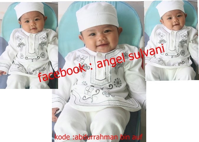 Kumpulan Foto Baju Muslim Bayi Laki Laki 3 Bulan 