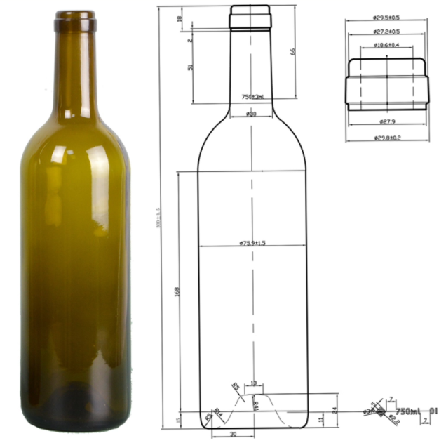 POURQUOI LES BOUTEILLES DE VIN SONT DE 750 ml