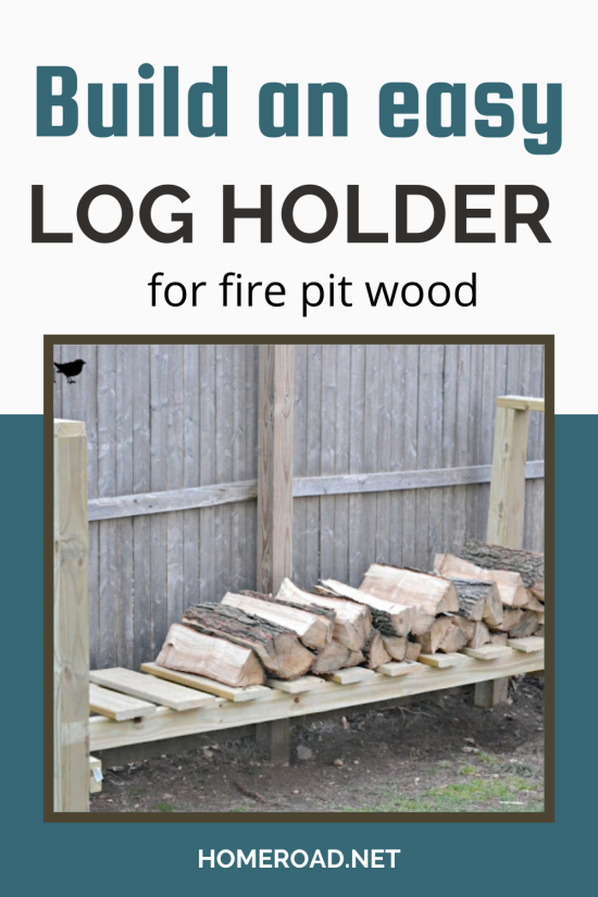 log holder pin with overlay