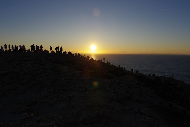 São Vicente の夕日