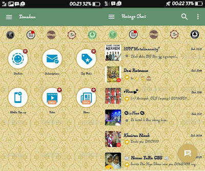 Download BBM Mod Vintage Versi 3.0.1.25 Apk Terbaru Android