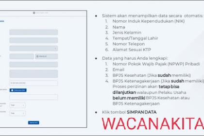 Cara Membuat NIB Online Gratis Untuk UMKM