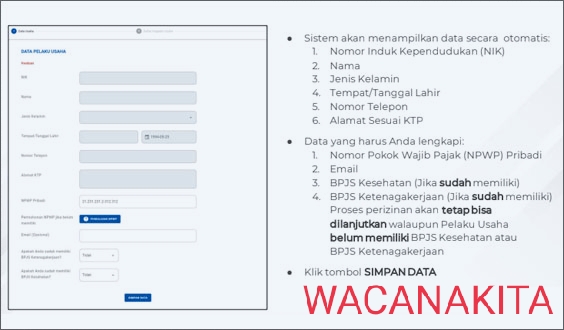 Membuat NIB dan IUMK Online