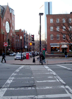 mixte bike South End Boston