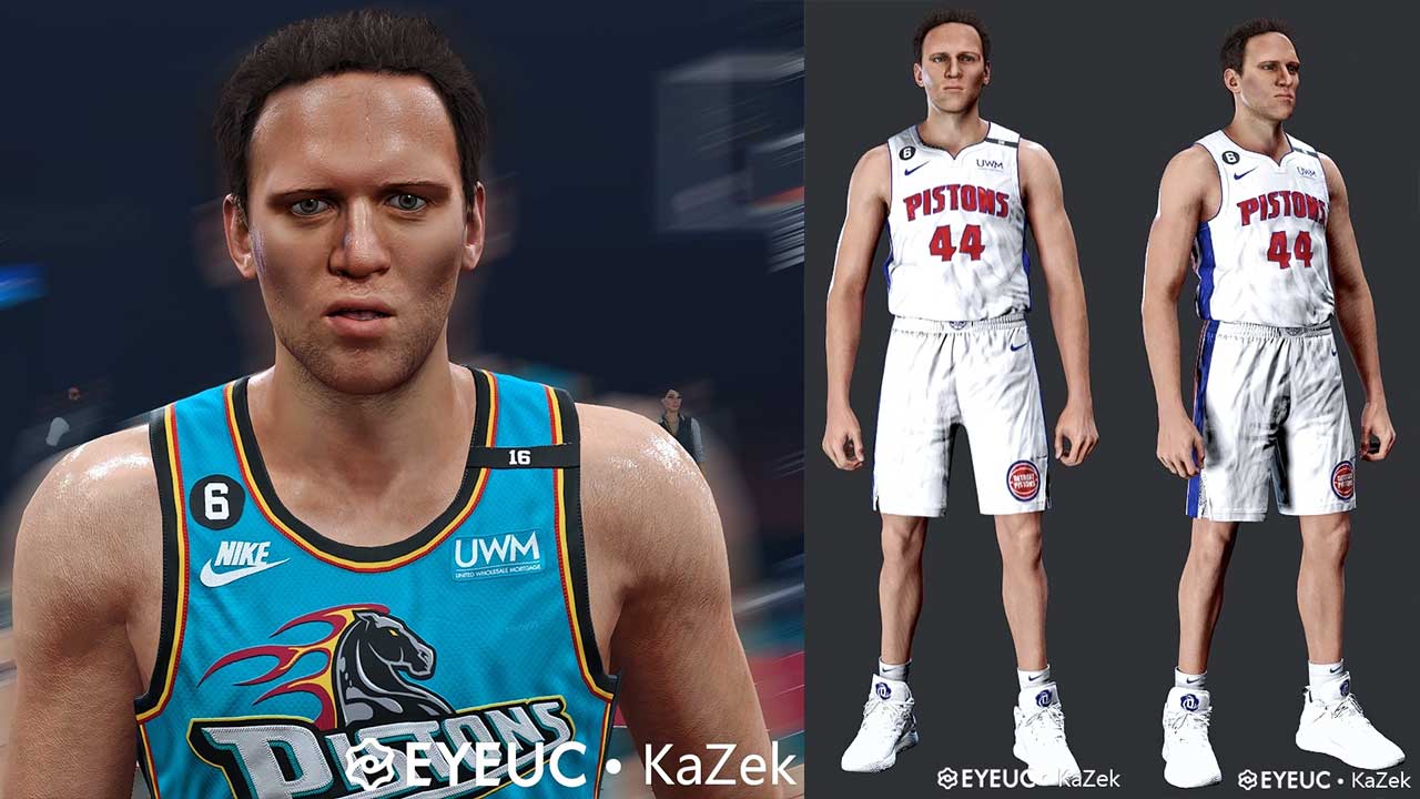 NBA 2K23 Bojan Bogdanovic Cyberface