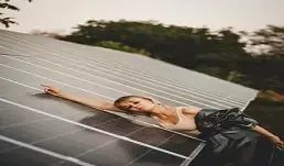 Solar panel system for home