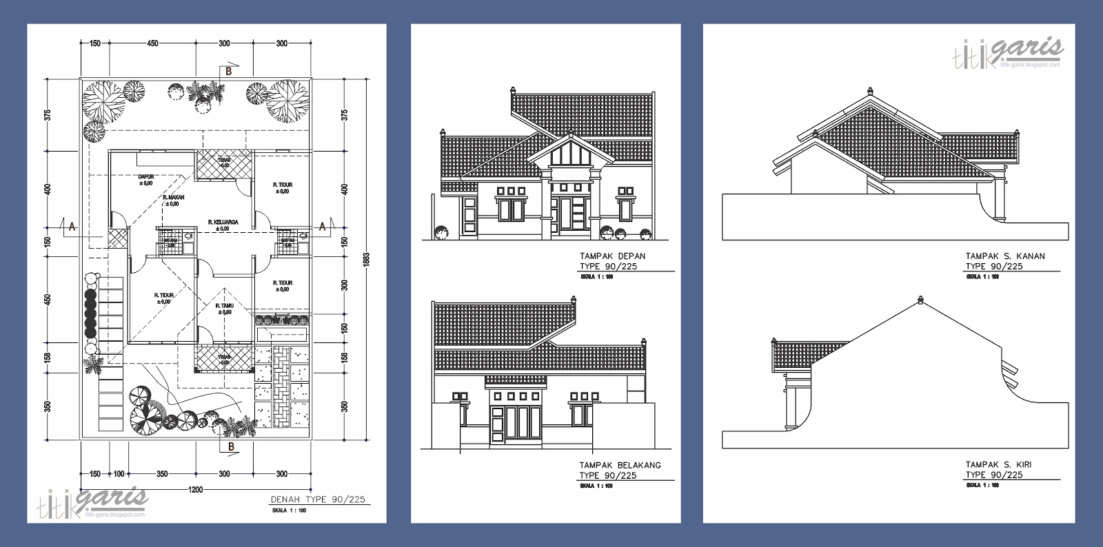 denah desain apartemen denah desain apartemen