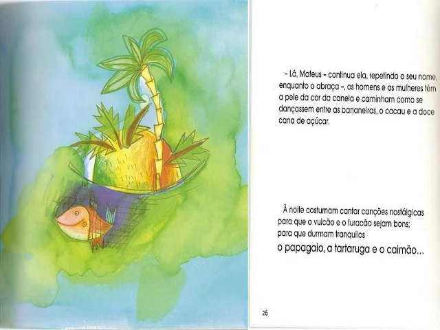 Livro As Cores de Mateus