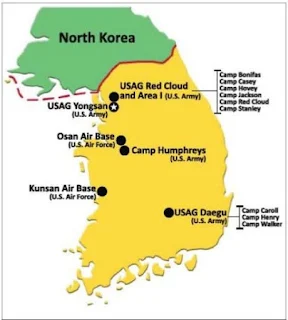 U.S. troop presence on the Korean Peninsula