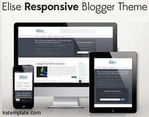 Elise Responsive Blogger Template 2014