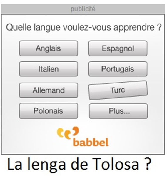 Publicitat ensenhament de las lengas