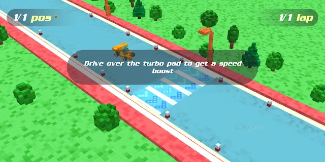 لعبة Pixel Car Racing Blocky Crash | لعبة سباق سيارات مكعبات الكرتون