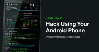 Learn How To Live On Your Android For Hacking As Well As Penetration Testing
