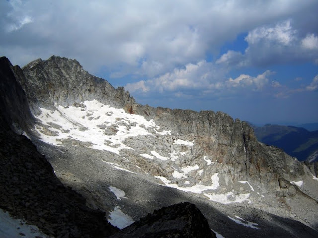 Cresta de Salenques desde el Russell E.