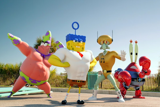 Sponge out of Water 3D