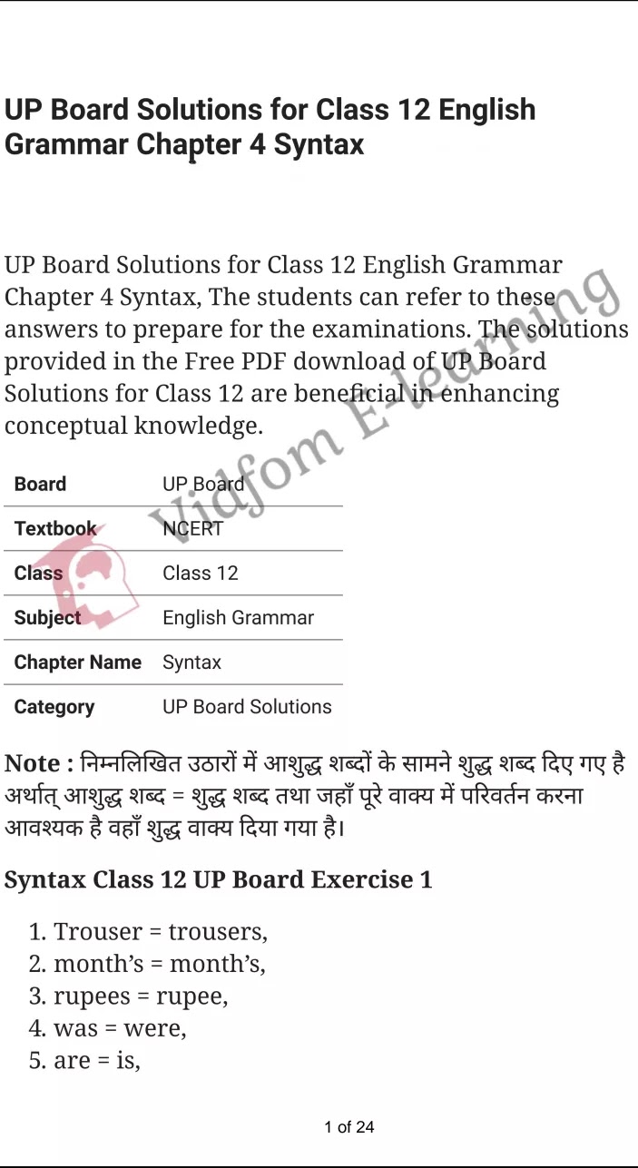 कक्षा 12 अंग्रेज़ी  के नोट्स  हिंदी में एनसीईआरटी समाधान,     class 12 English Grammar Chapter 4 Syntax,   class 12 English Grammar Chapter 4 Syntax ncert solutions in Hindi,   class 12 English Grammar Chapter 4 Syntax notes in hindi,   class 12 English Grammar Chapter 4 Syntax question answer,   class 12 English Grammar Chapter 4 Syntax notes,   class 12 English Grammar Chapter 4 Syntax class 12 English Grammar Chapter 4 Syntax in  hindi,    class 12 English Grammar Chapter 4 Syntax important questions in  hindi,   class 12 English Grammar Chapter 4 Syntax notes in hindi,    class 12 English Grammar Chapter 4 Syntax test,   class 12 English Grammar Chapter 4 Syntax pdf,   class 12 English Grammar Chapter 4 Syntax notes pdf,   class 12 English Grammar Chapter 4 Syntax exercise solutions,   class 12 English Grammar Chapter 4 Syntax notes study rankers,   class 12 English Grammar Chapter 4 Syntax notes,    class 12 English Grammar Chapter 4 Syntax  class 12  notes pdf,   class 12 English Grammar Chapter 4 Syntax class 12  notes  ncert,   class 12 English Grammar Chapter 4 Syntax class 12 pdf,   class 12 English Grammar Chapter 4 Syntax  book,   class 12 English Grammar Chapter 4 Syntax quiz class 12  ,    10  th class 12 English Grammar Chapter 4 Syntax  book up board,   up board 10  th class 12 English Grammar Chapter 4 Syntax notes,  class 12 English,   class 12 English ncert solutions in Hindi,   class 12 English notes in hindi,   class 12 English question answer,   class 12 English notes,  class 12 English class 12 English Grammar Chapter 4 Syntax in  hindi,    class 12 English important questions in  hindi,   class 12 English notes in hindi,    class 12 English test,  class 12 English class 12 English Grammar Chapter 4 Syntax pdf,   class 12 English notes pdf,   class 12 English exercise solutions,   class 12 English,  class 12 English notes study rankers,   class 12 English notes,  class 12 English notes,   class 12 English  class 12  notes pdf,   class 12 English class 12  notes  ncert,   class 12 English class 12 pdf,   class 12 English  book,  class 12 English quiz class 12  ,  10  th class 12 English    book up board,    up board 10  th class 12 English notes,     कक्षा 12   हिंदी के नोट्स  हिंदी में, अंग्रेज़ी हिंदी में  कक्षा 12 नोट्स pdf,    अंग्रेज़ी हिंदी में  कक्षा 12 नोट्स 2021 ncert,   अंग्रेज़ी हिंदी  कक्षा 12 pdf,   अंग्रेज़ी हिंदी में  पुस्तक,   अंग्रेज़ी हिंदी में की बुक,   अंग्रेज़ी हिंदी में  प्रश्नोत्तरी class 12 ,  बिहार बोर्ड   पुस्तक 12वीं हिंदी नोट्स,    अंग्रेज़ी कक्षा 12 नोट्स 2021 ncert,   अंग्रेज़ी  कक्षा 12 pdf,   अंग्रेज़ी  पुस्तक,   अंग्रेज़ी  प्रश्नोत्तरी class 12, कक्षा 12 अंग्रेज़ी,  कक्षा 12 अंग्रेज़ी  के नोट्स हिंदी में,  कक्षा 12 का हिंदी का प्रश्न उत्तर,  कक्षा 12 अंग्रेज़ी  के नोट्स,  10 कक्षा हिंदी 2021  हिंदी में, कक्षा 12 अंग्रेज़ी  हिंदी में,  कक्षा 12 अंग्रेज़ी  महत्वपूर्ण प्रश्न हिंदी में, कक्षा 12 अंग्रेज़ी  नोट्स  हिंदी में,