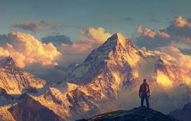 Ben Stiller en el Himalaya en La vida secreta de Walter Mitty
