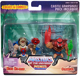 Masters of the Universe Minis 2 Pack #6 by Mattel - King He-Man & Clawful