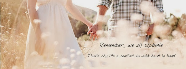 Romantic Couple Facebook Timeline Cover. couple holding hands