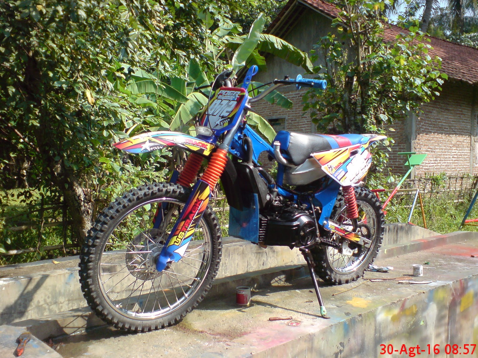 USTRAC Urut Sewu Trail Adventure Community Ambal Kebumen Juga Terima Modifikasi Motor Trail