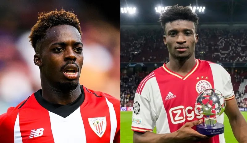 Inaki Williams and Kudus Mohammed