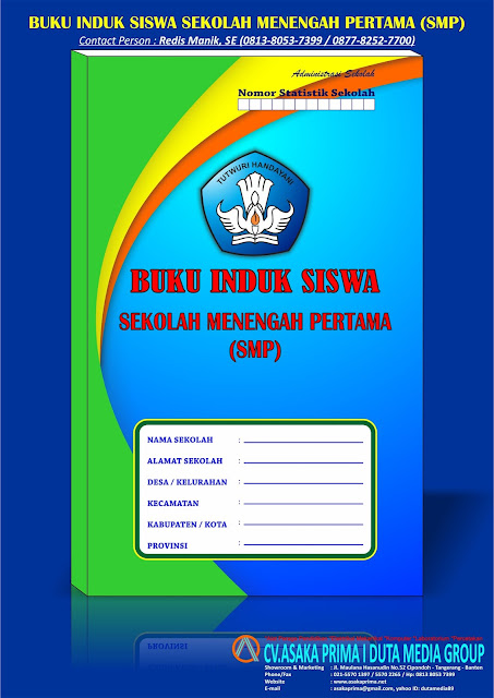 Buku Administrasi Sekolah,buku induk siswa smp, buku induk mts, jual buku induk smp, buku induks siswa mts, buku administrasi smp, Buku Administrasi Kepala Sekolah, Buku Induk Register Peserta Didik, Buku Induk Guru Pegawai, Buku Induk Surat Masuk, Buku Induk Surat Keluar, Buku Induk Perpustakaan, Buku Klaper Siswa, Buku Administrasi Guru Kelas.